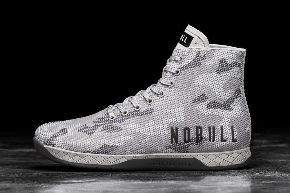 NOBULL High-Top Arctic Superfabric Uzun Spor Ayakkabı Erkek - Camo - Turkiye (LQI-302971)